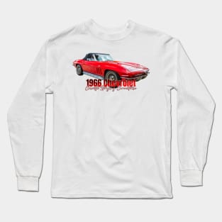 1966 Chevrolet Corvette Stingray Convertible Long Sleeve T-Shirt